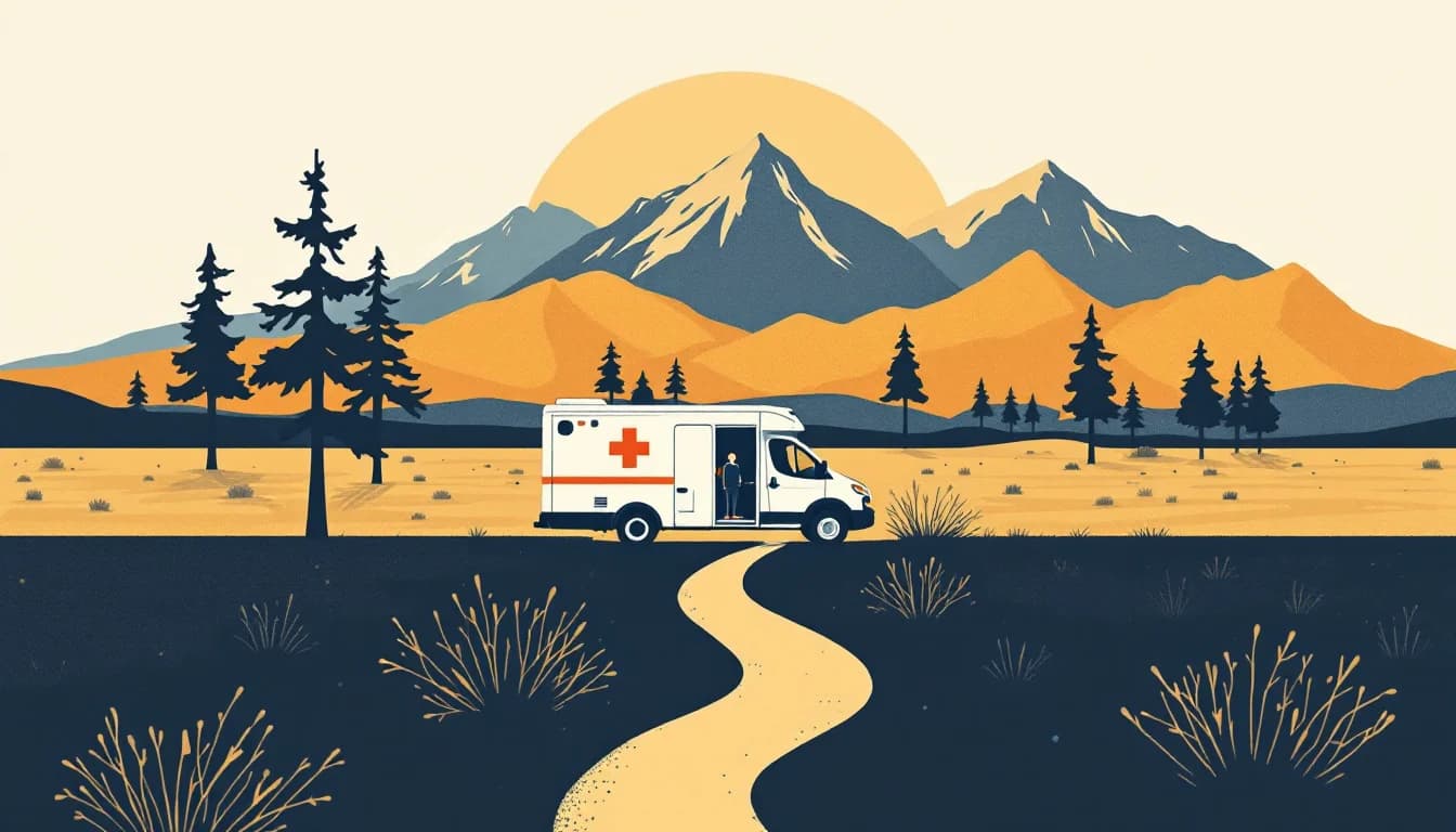 Mobile healthcare unit providing opioid treatment services in rural Washington community