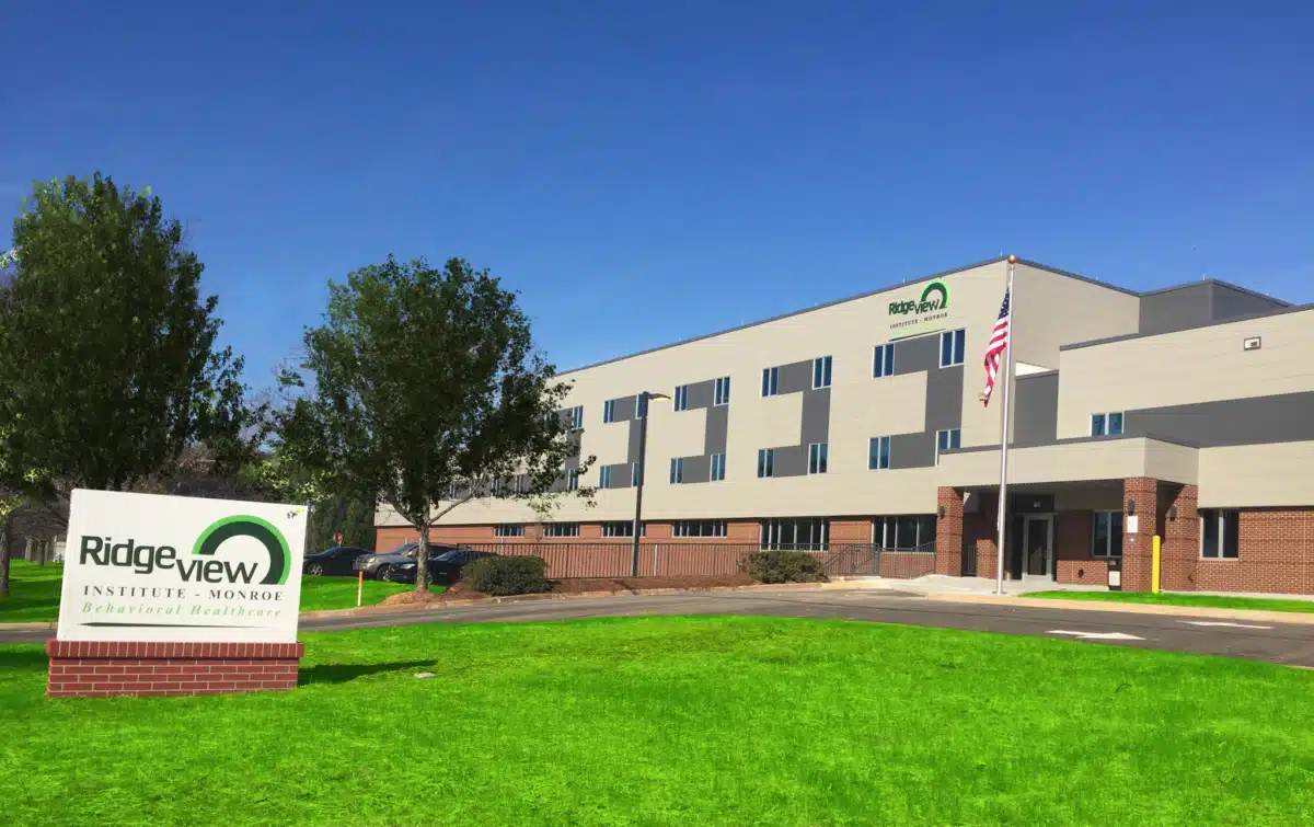 Ridgeview Institute of Monroe rehabilitation center in Monroe, GA